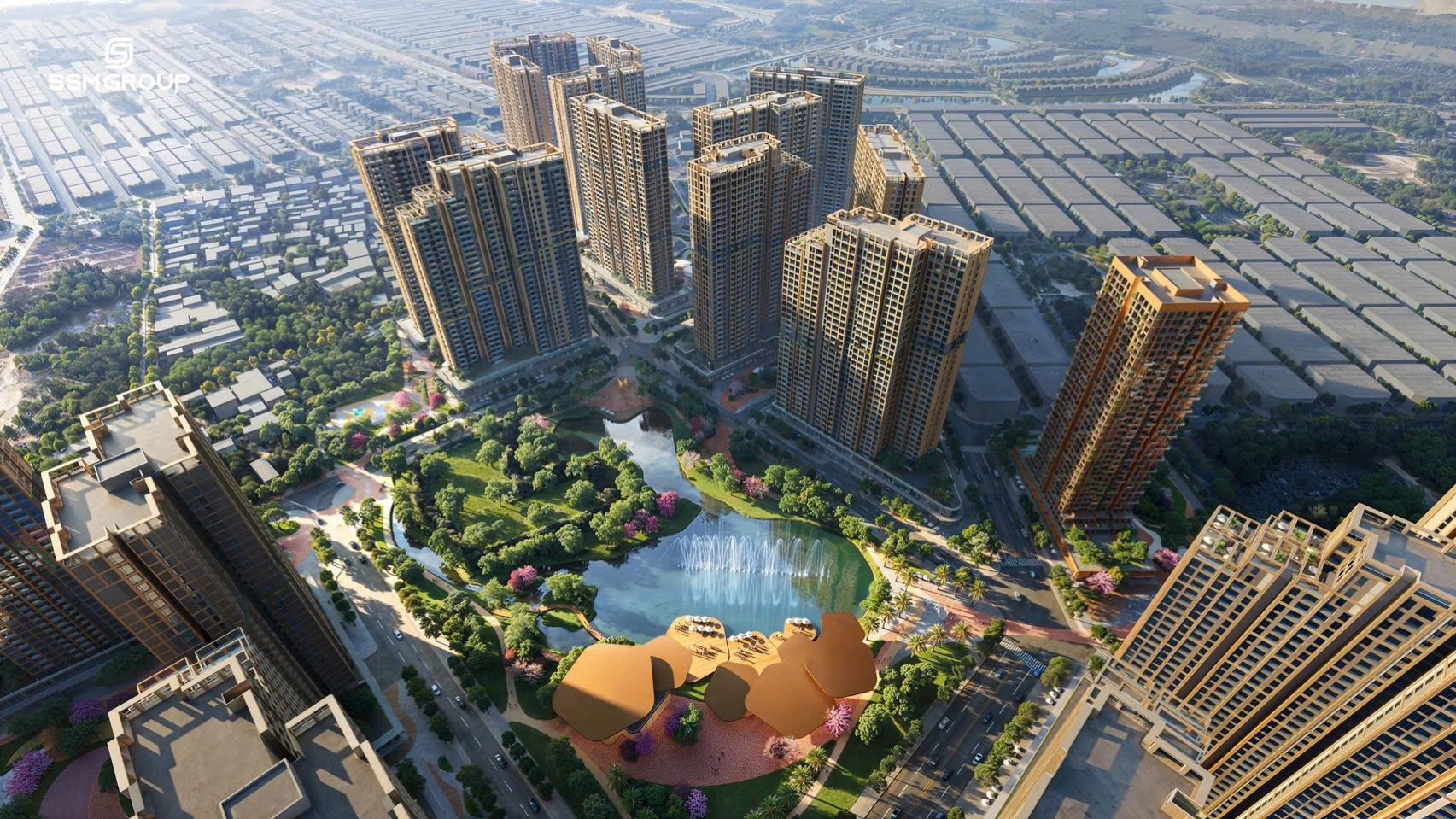 The Parkland Imperia Ocean City phối cảnh