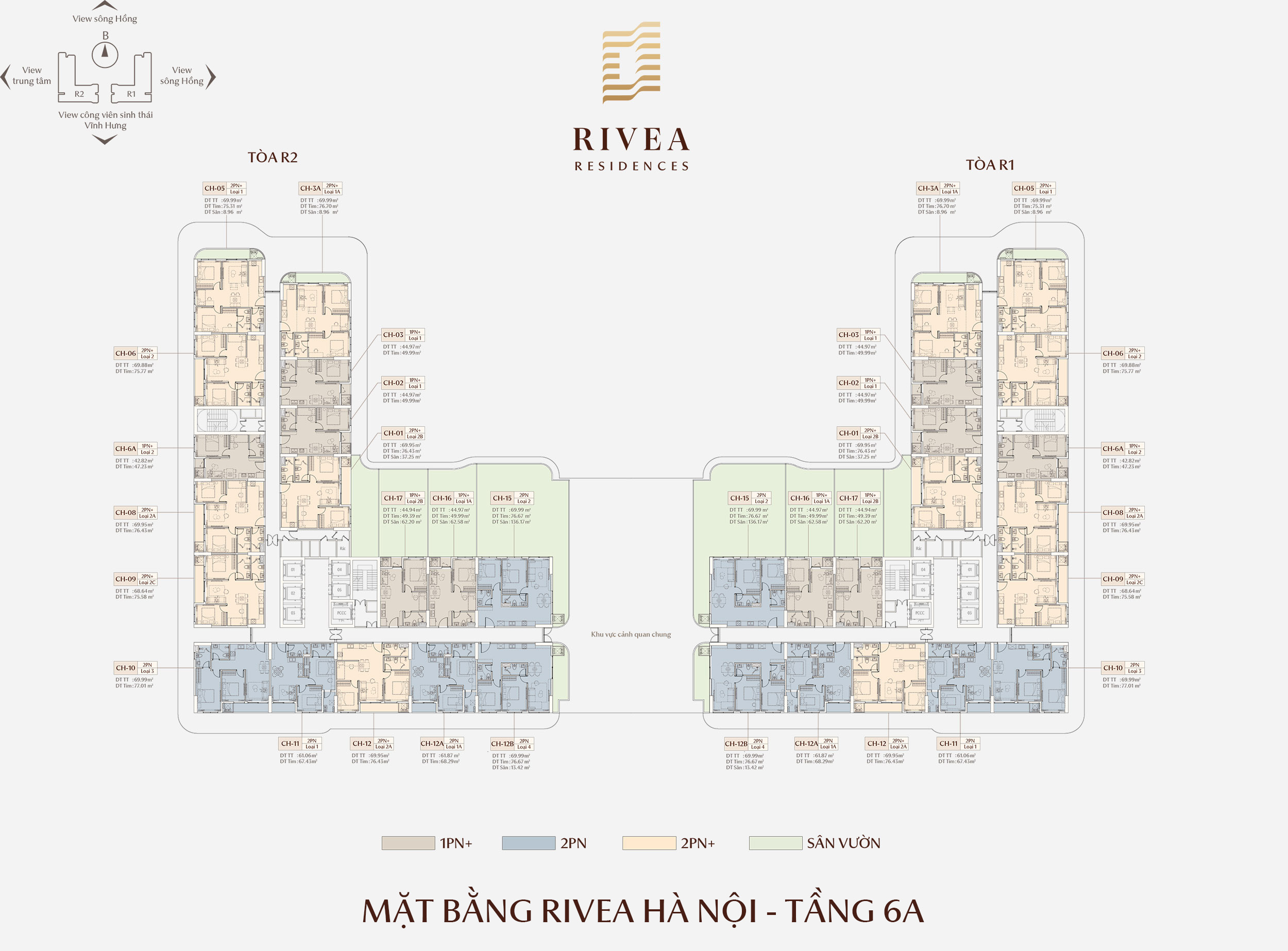 Thiết kế Rivea Hà Nội