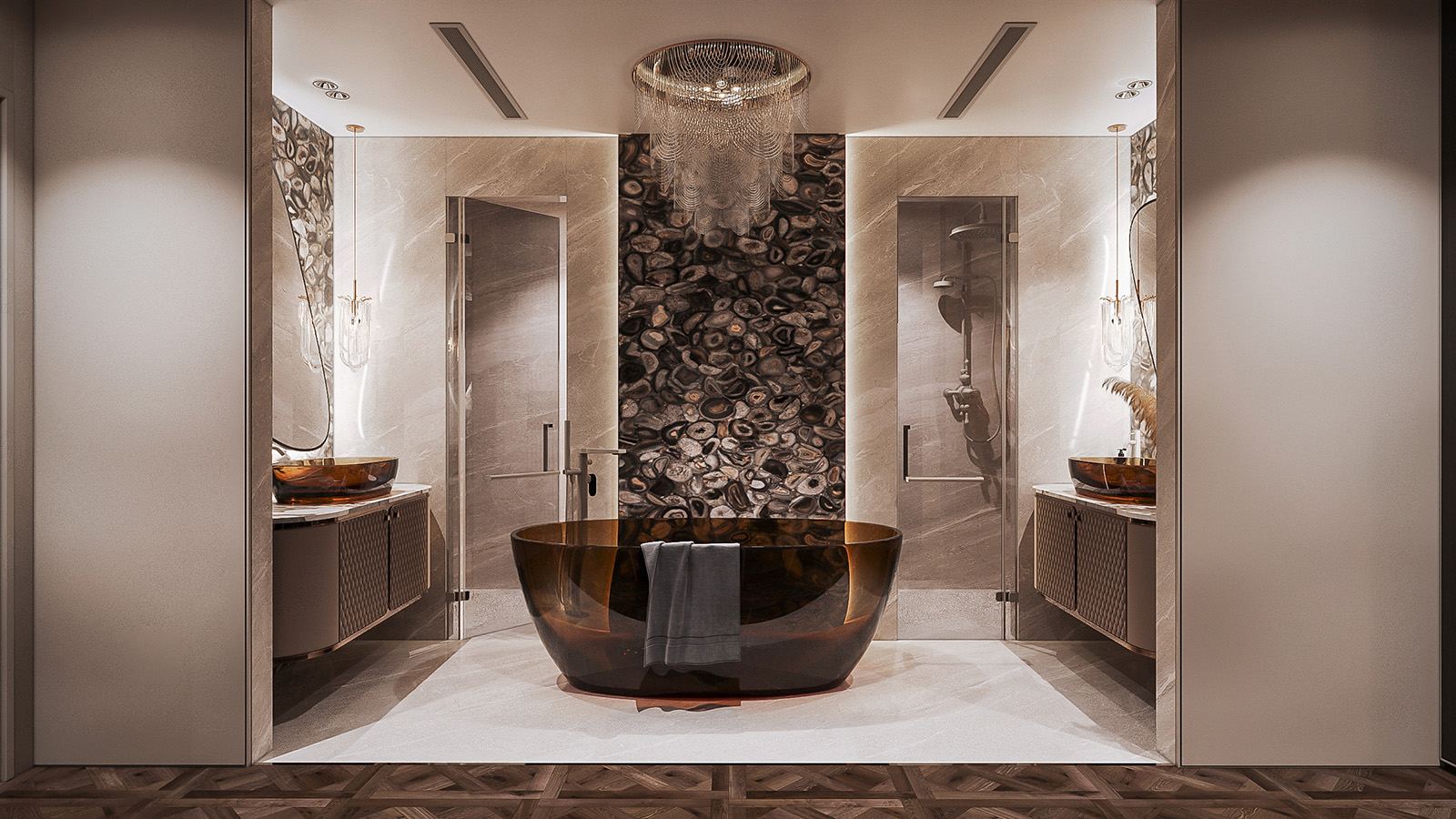 Phòng tắm Noble Crystal Tây Hồ