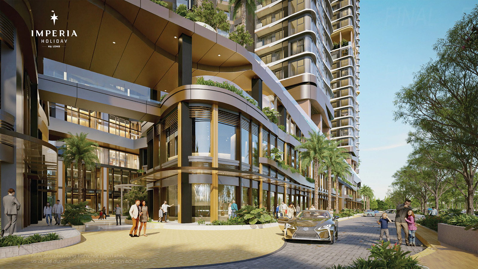 Sảnh đón Imperia Holiday Hạ Long