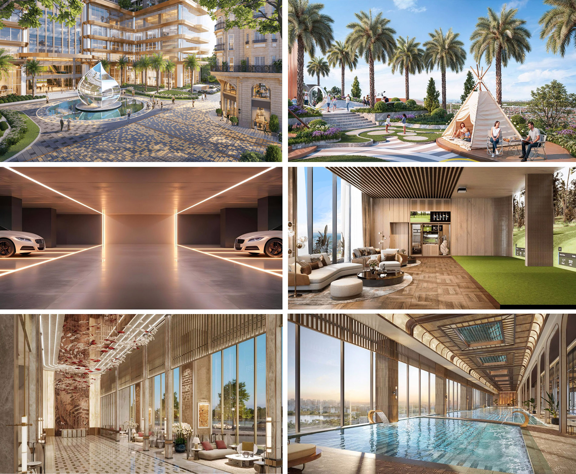 Hệ thống tiện ích Rivea Hà Nội