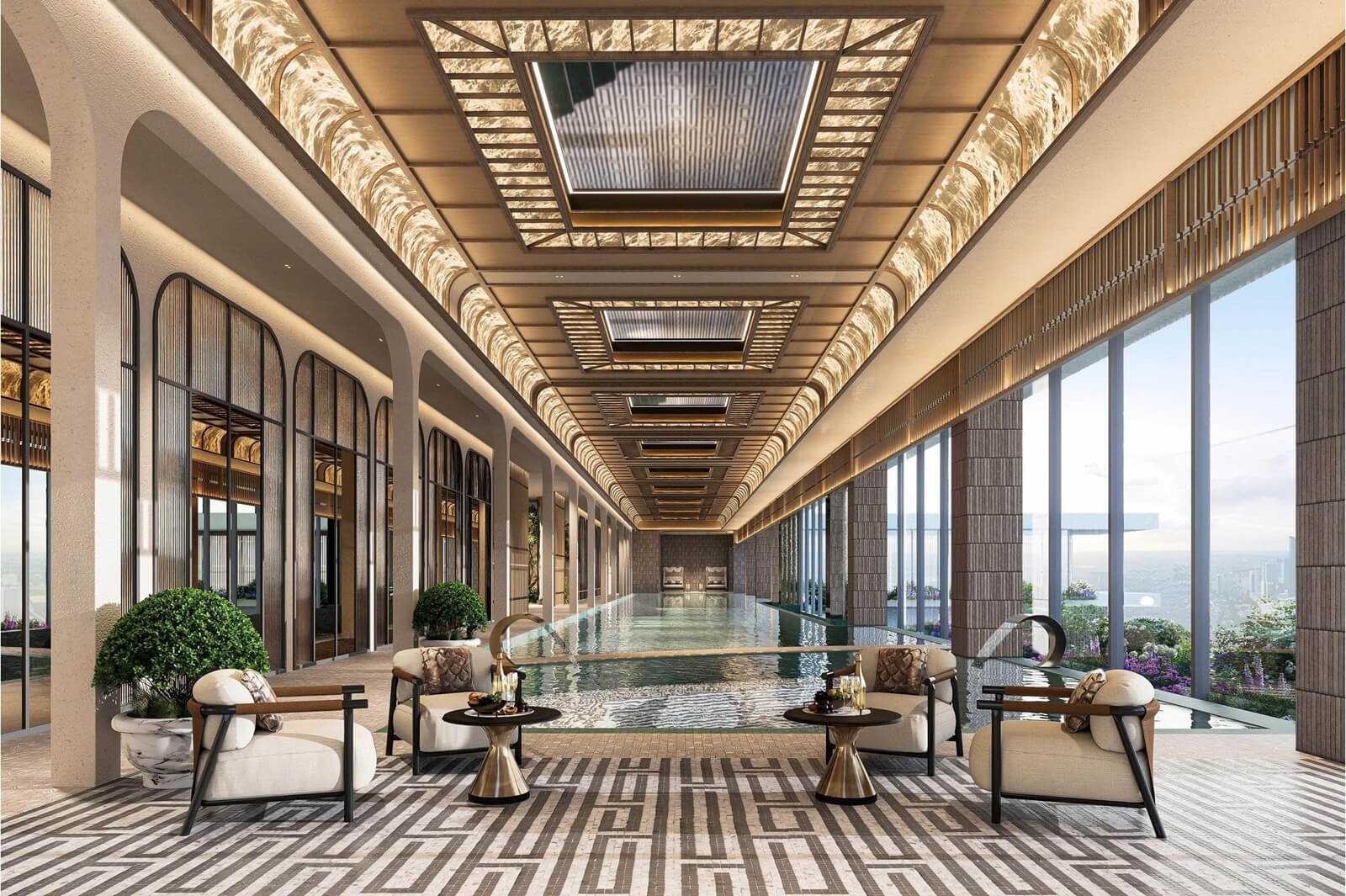 TIện ích Rivea Hà Nội - Business Lounge